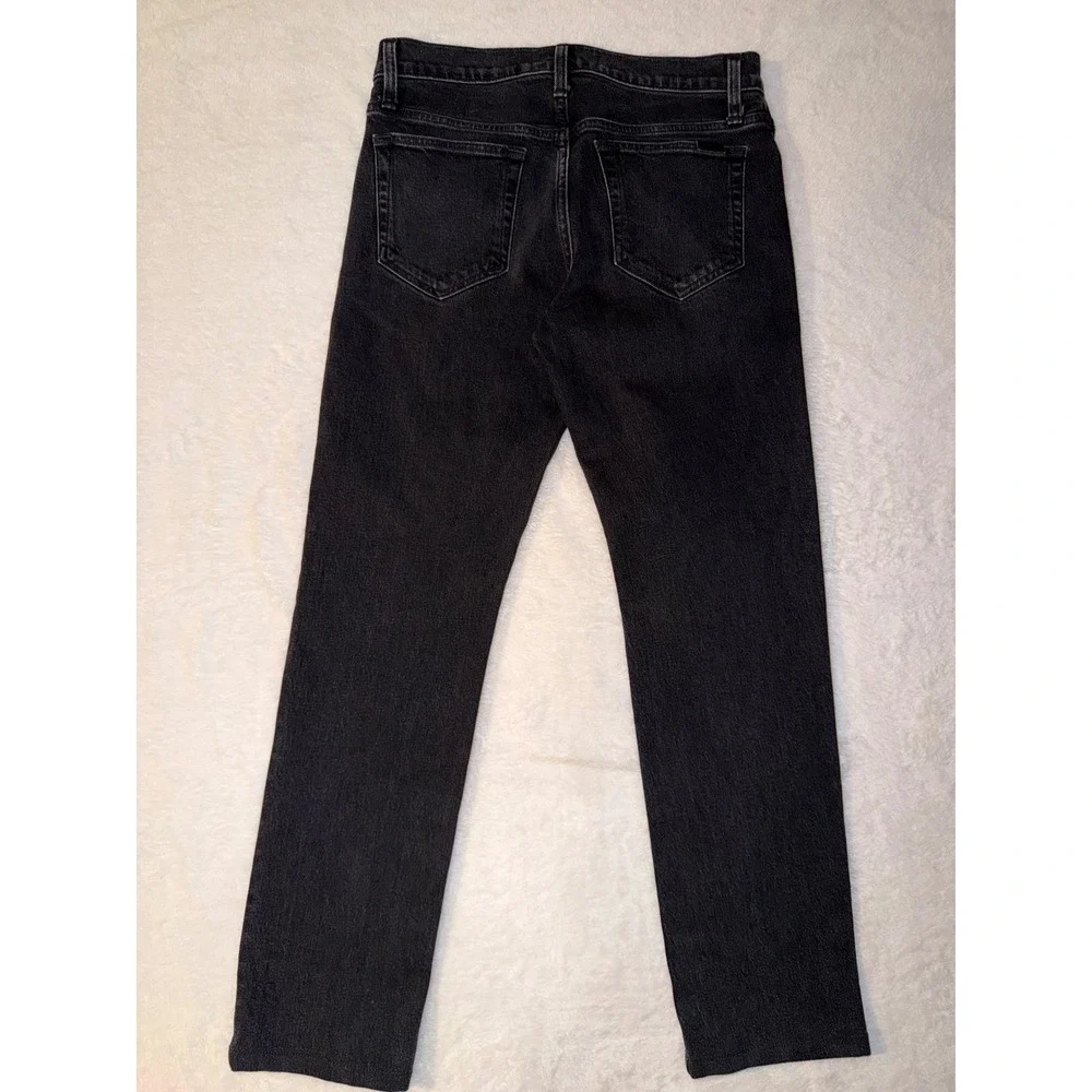 Joes Jeans The Brixton Straight Narrow Orren Faded Black Denim Mens 30